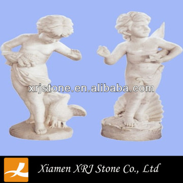 modern garden sculpture, marble angel sculpture