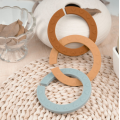 Multi-Textured Soft Round Silicone Teether