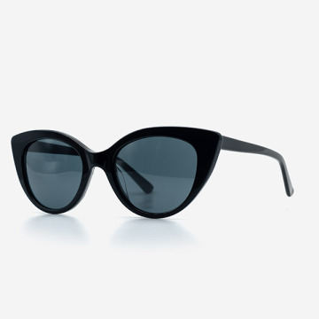 Gafas de sol de las mujeres del acetato de diseño de la quintaessencia del ojo del gato