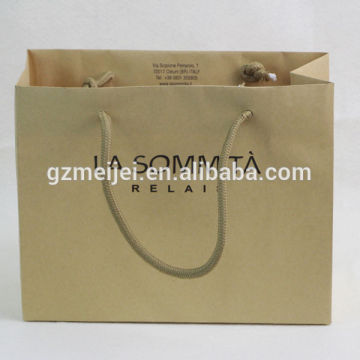 holiday matte shopping bag