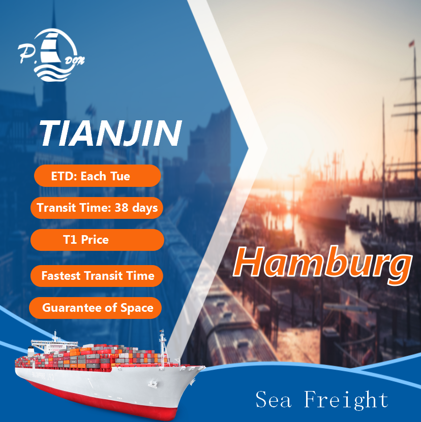 Sea Freight From Tianjin To Hamburg