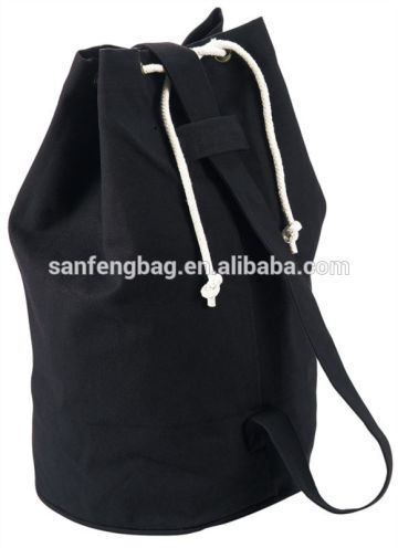 canvas drawstring backpack