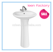 cheap price pedestal basin on sale ceramic basin