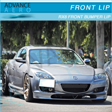 FOR 2004 2005 2006 2007 2008 MAZDA RX8 BODYKITS BLACK POLY URETHANE OE STYLE BODYKITS FRONT BODY KIT PU