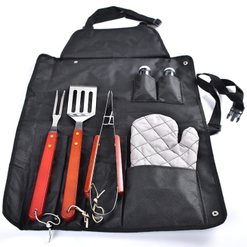 7Pieces BBQ Grill Tools Stainless Steel Utensils