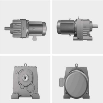 Helical R Series Coaxial Gearbox Geared Motor/Speed Reducer