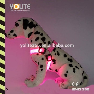 Reflective safety pets products,LED pets collar,LED pets harness,LED pets backpack,LED pets chest back with CE EN13356