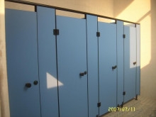 Commercial washroom modern compact public toilet cubicle partition