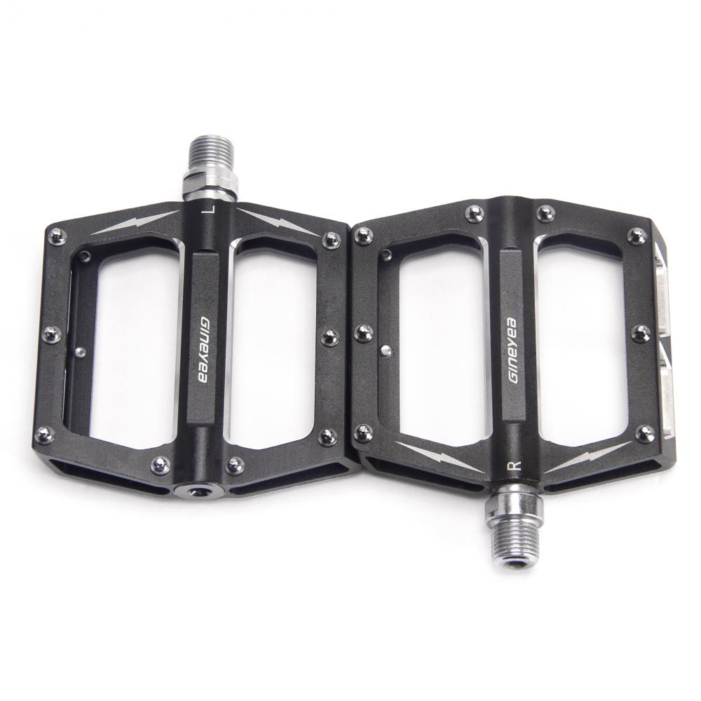 Pedals K-303 เหยียบจักรยานอัดรีดอลูมิเนียมลื่นเหยียบ 9/16 Plat