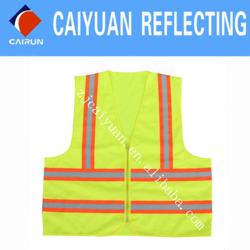 CY Warning Reflective Safety Vest Tape Safe Pocket Hi-vis Security Vest High Reflective Safety Vest