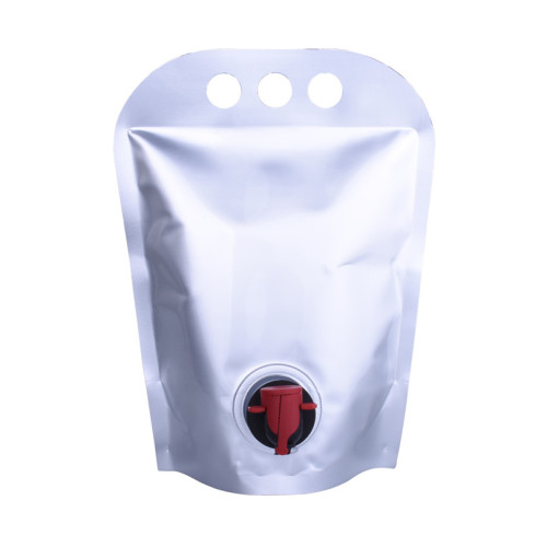 Custom Design Foil Wine Packaging Bag