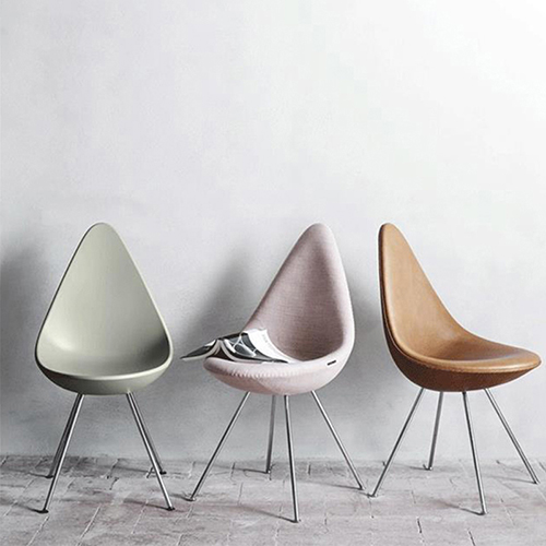 Arne Jacobsen Drop Plastic Chair 