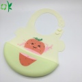 Bavoir de fruits en silicone imperméable pour bébés