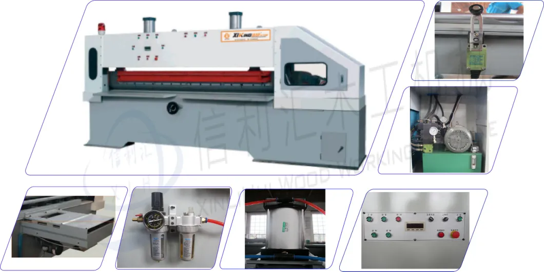 Hydraulic Pressure CNC Wood Skin Clipper Slicing Machine Veneer Clipper Wood Plate Shearing Machine Woodworking Machine