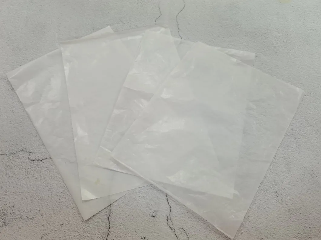 White Color 26GSM Half Transparent Paper Food Wrapping