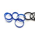 O-ring elastico per cinturino sportivo in gomma siliconica differente