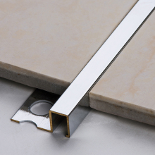 Brass T-L U Shape Tile Trim Floor Decorative Transition Strip