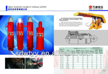 double action hydraulic cylinder