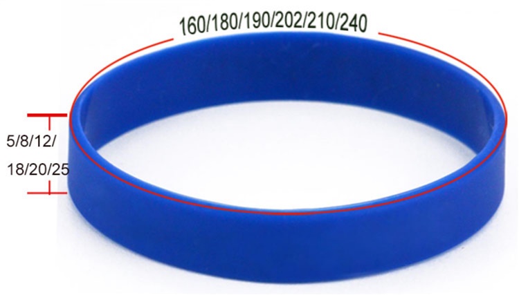 Custom silicon Factory bulk personalized bracelets beaded custom silicone bracelet