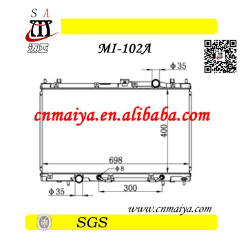 car radiator for Lancer saga blm
