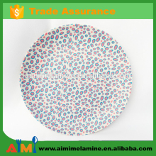 Various color melaminec heap dinner plates