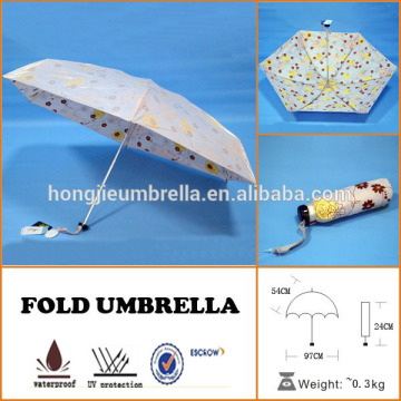 cheap popular gift folding superlight weight small mini umbrella