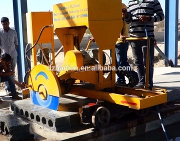 hollow core slab cutting machine