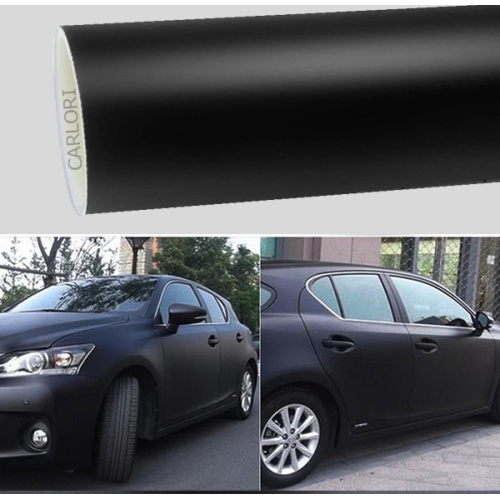 matte film zwart auto wrap vinyl