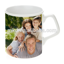 MEIKEDA 9oz Special handle white blank sublimation mugs With blank sublimation