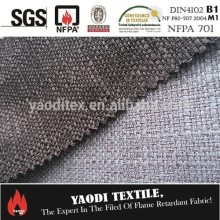 Luxury 100 polyester waterproof fire resistant italian upholstery fabrics
