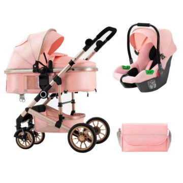 High View Infant Pushchair Travel System with Car Seat