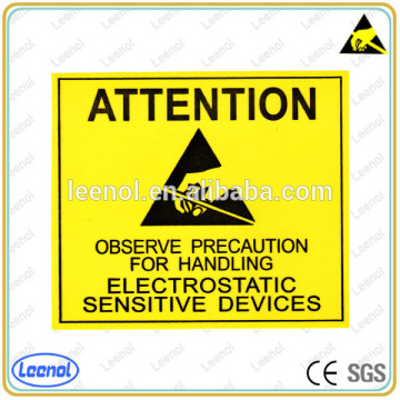Square Anti-static/ESD Warning Label