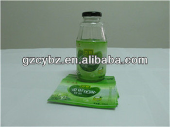 printed private label for soft drink