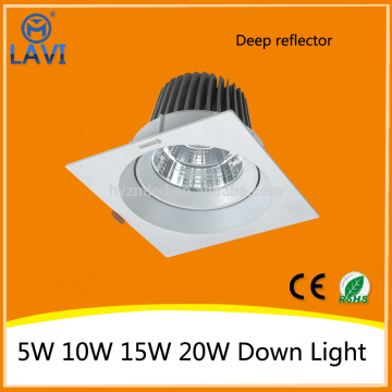 lowest price led 15w downlight, 15w cob led downlight with excellent quality