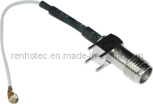 IPX/UFL to TNC Female Bulkhead Pigtail Cable