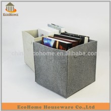 felt bedroom storage boxes with handle
