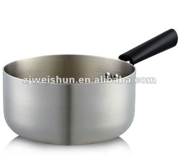 stainless steel sauce pans