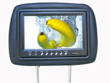 9" Headrest Monitor With Pillow