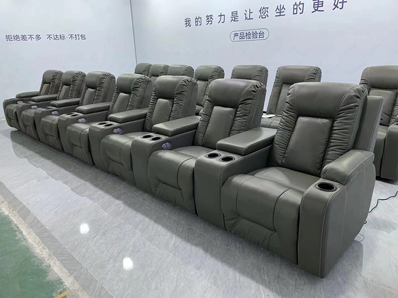 Free Combination Home Theater Recliner Sofa