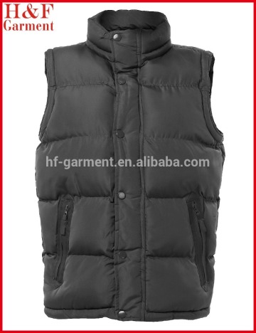 plain classcial cotton padded bodywarm waistcoat inner