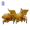 Small electric twin shaft compulsory JS750 concrete mixer