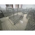 Folding mesh storage cage