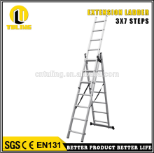 Aluminum Extension multifunctional combination straight ladder EN131