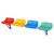 Side hanging type Stadium plastic seats