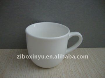 280ML strengthen porcelain white mug with full color print