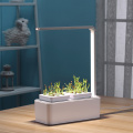 Pot de fleur de jardin hydroponique avec lumière LED