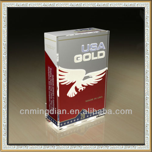 led acrylic cigarette case.LED cigarette display