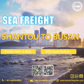 Freight International Sea de Shantou a Busan Corea del Sur