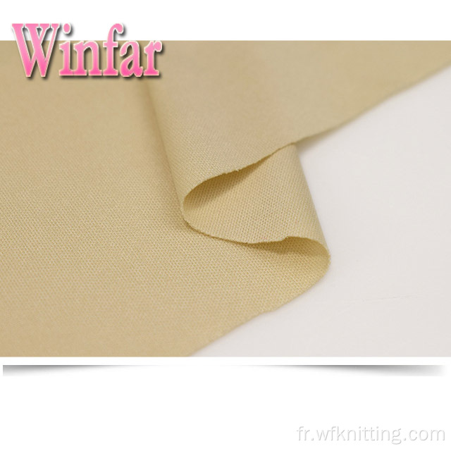 Composition de polyester Tissu 100% polyester interlock