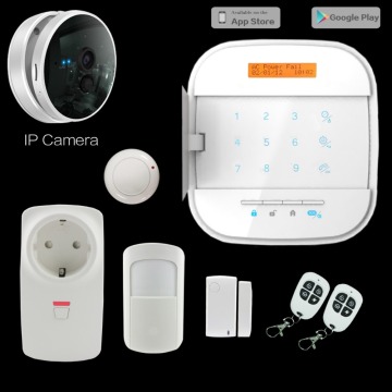 WIFI GSM GPRS wireless smart home alarm system